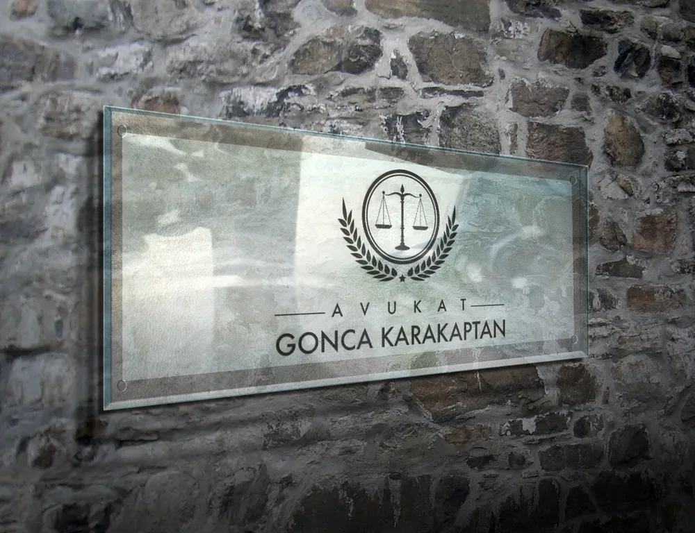 Avukat Gonca Karakaptan – Logo Tasarımı görsel 3