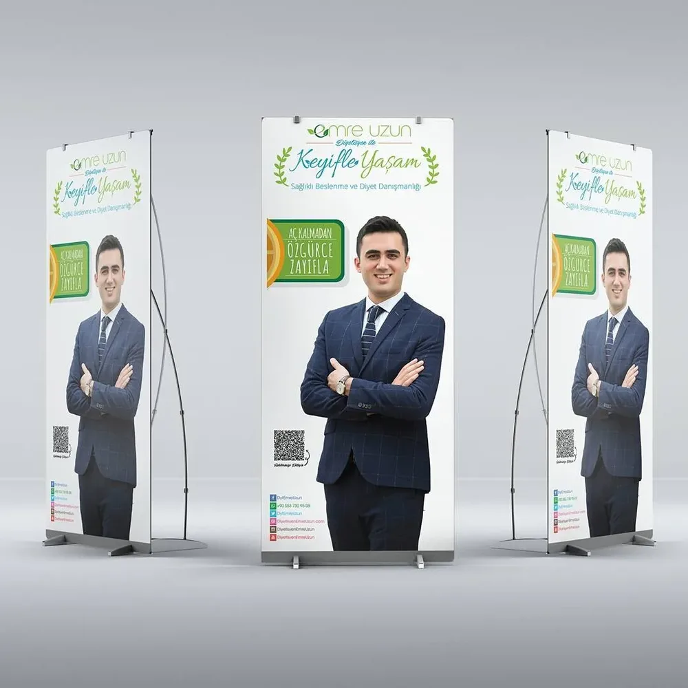 Diyetisyen Emre Uzun – Roll Up Tasarımı