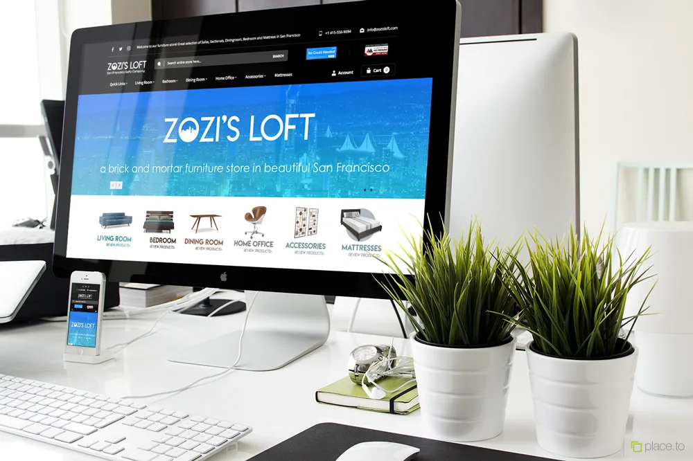 Zozi’s Loft – Website Tasarımı
