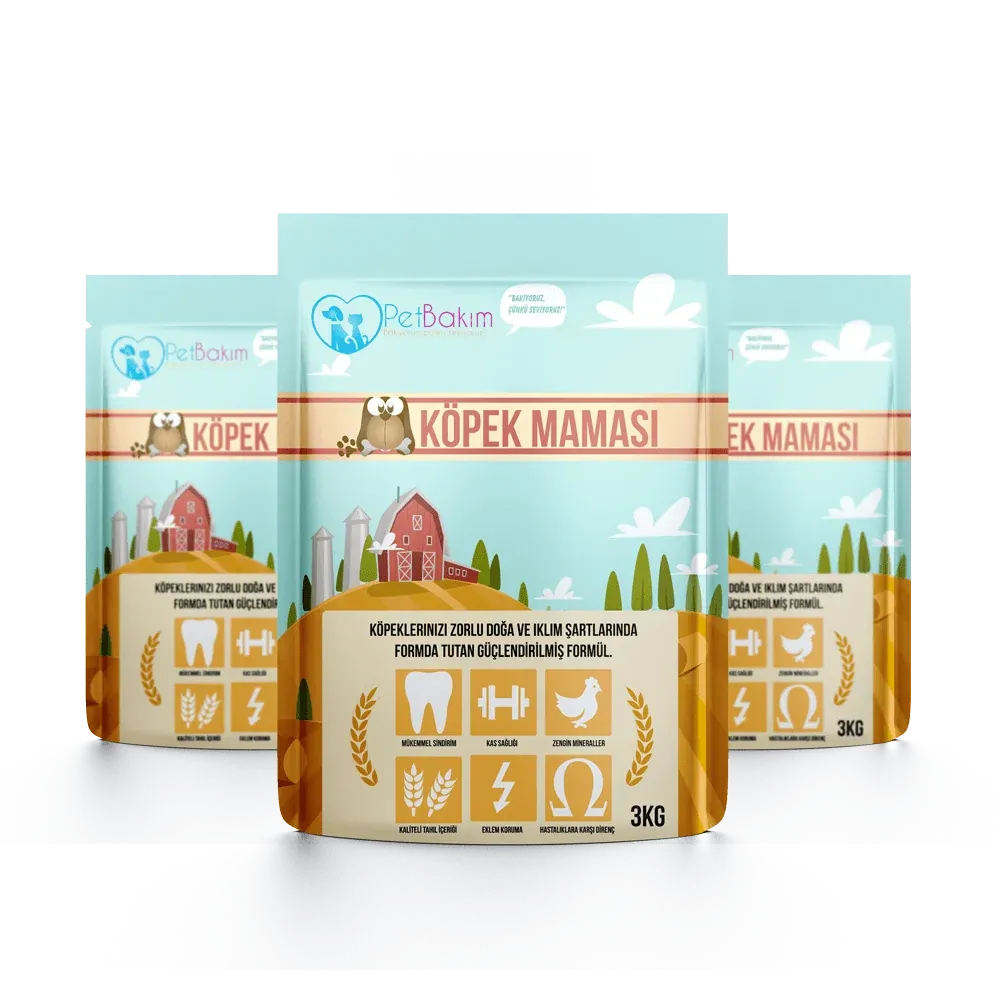 Pet Bakım Dog Food Packaging Design image 2