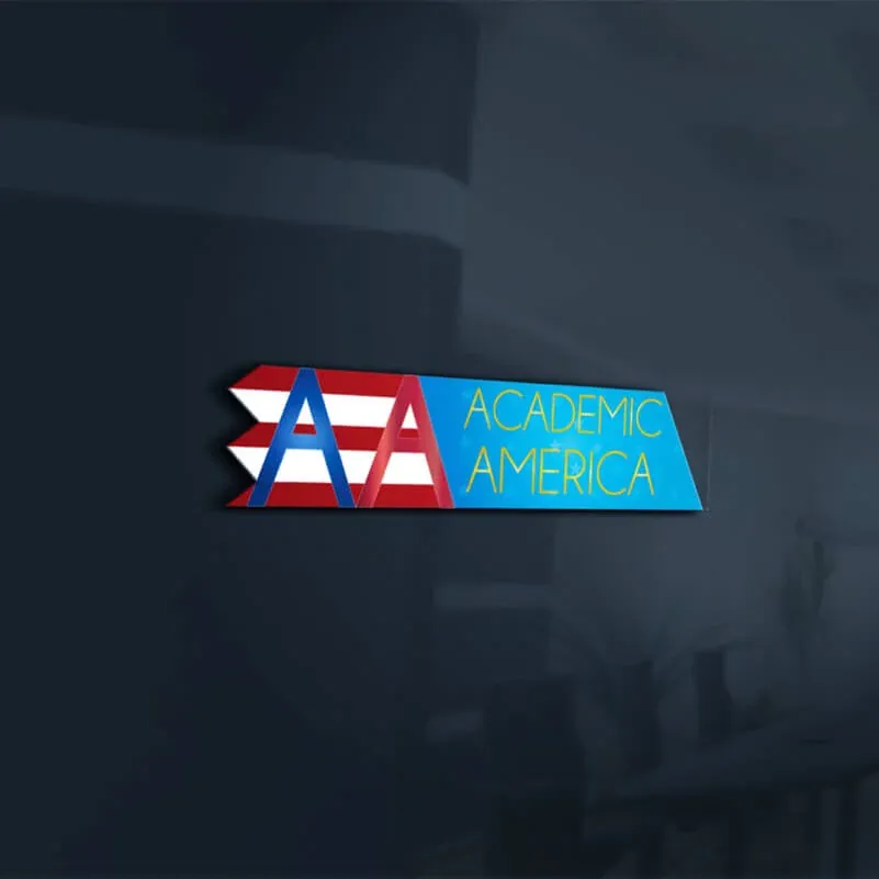 Academic America Logo Tasarımı görsel 1