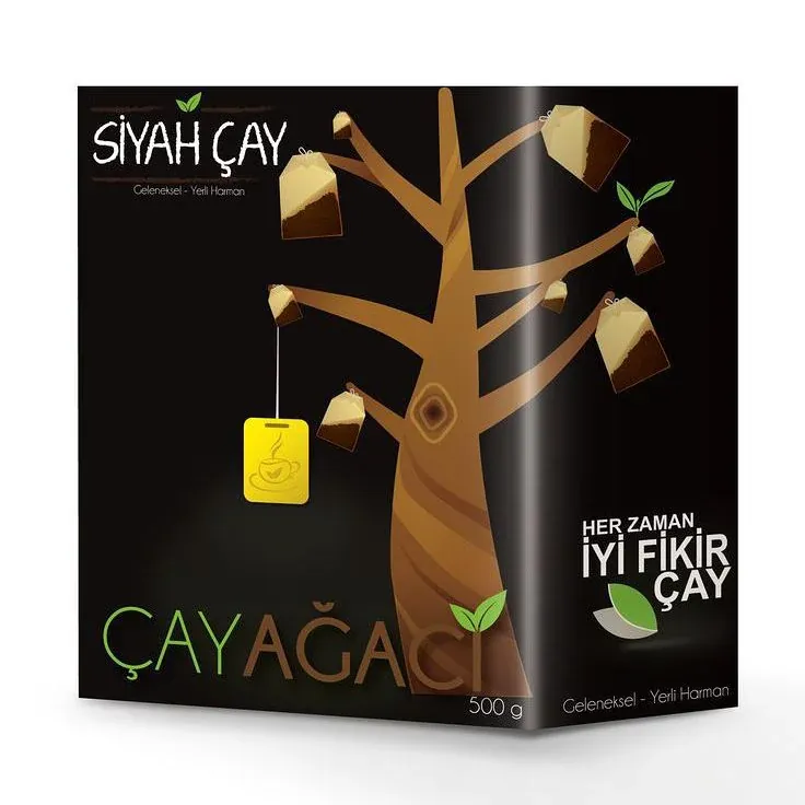 Çay Ağacı Ambalaj Tasarımı