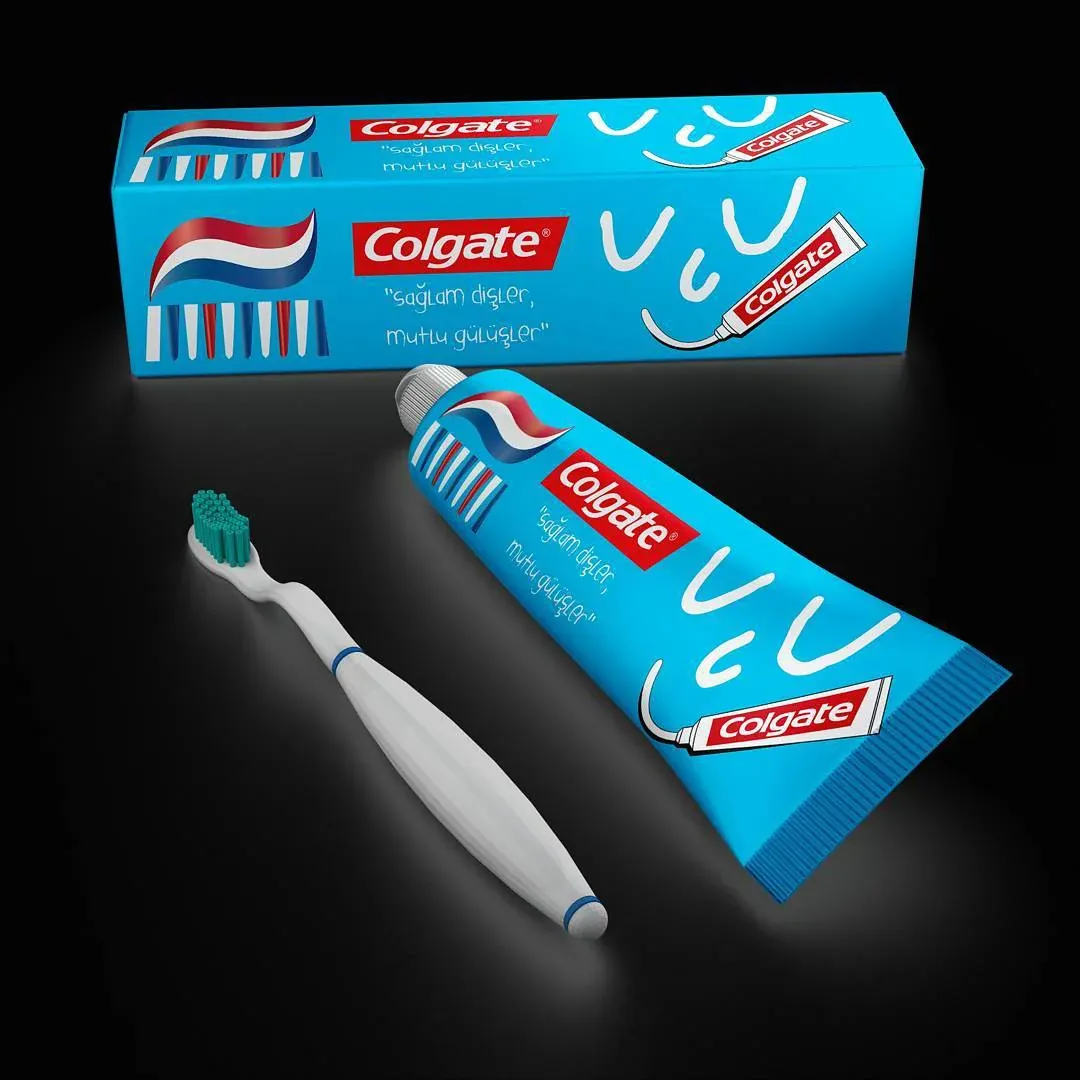 Colgate Alternatif Diş Macunu Ambalaj Tasarımı