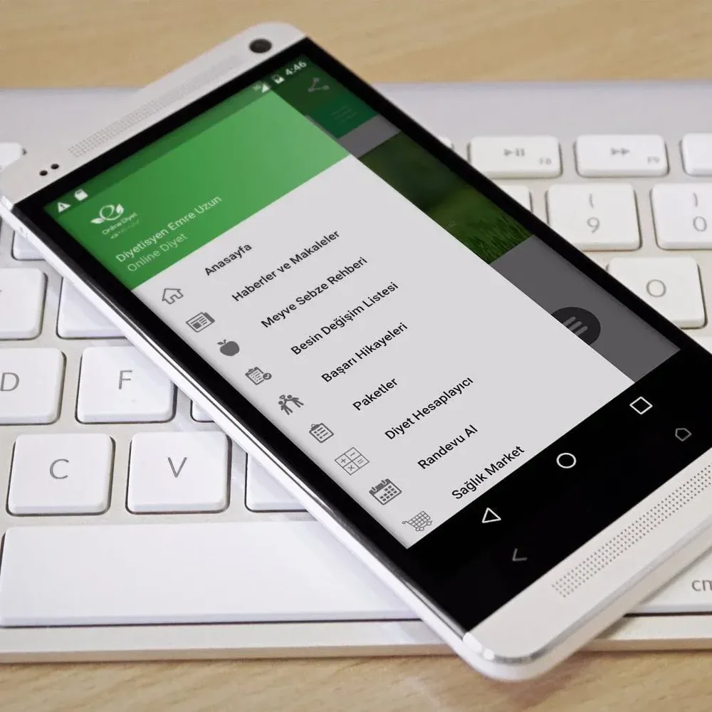 Diyetisyen Emre U. Android Uygulaması