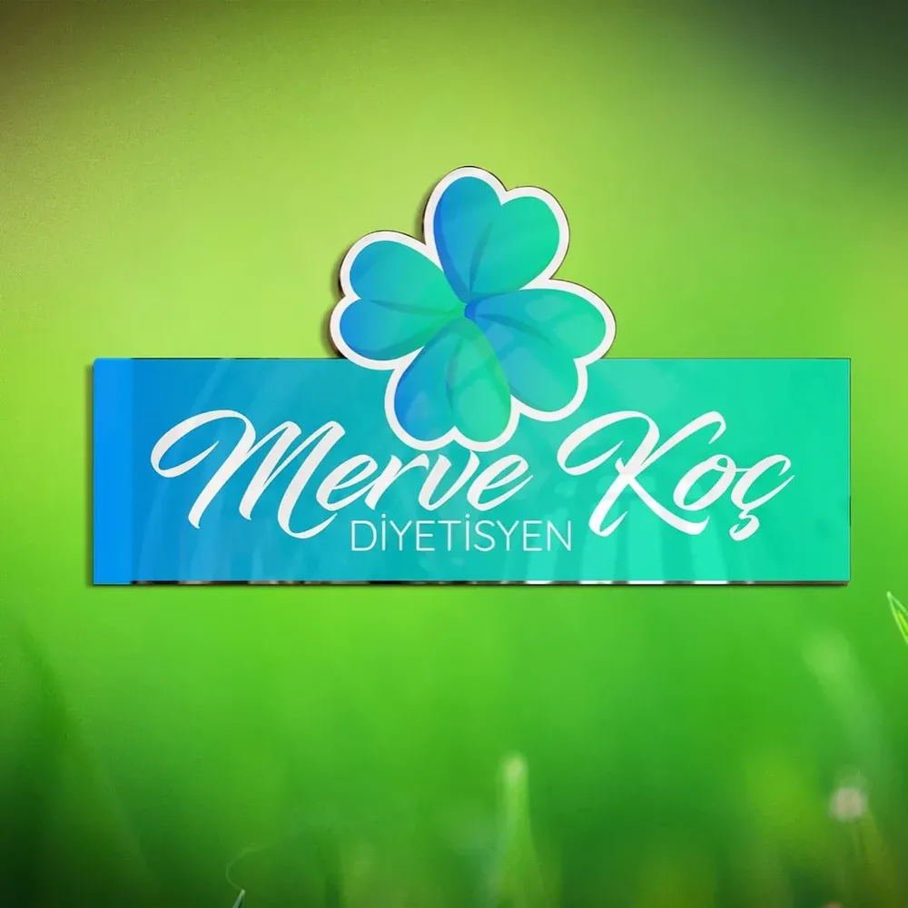 Diyetisyen Merve K. Logo Tasarımı