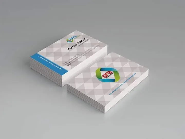 Efa Organizasyon Kartvizit Tasarımı