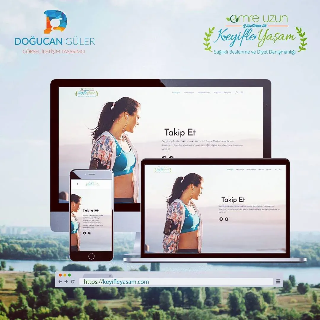 Keyifle Yaşam Corporate Website Design