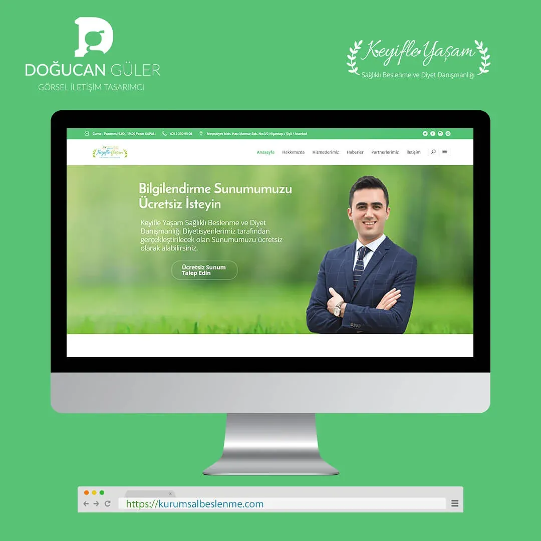 Kurumsal Beslenme Websitesi