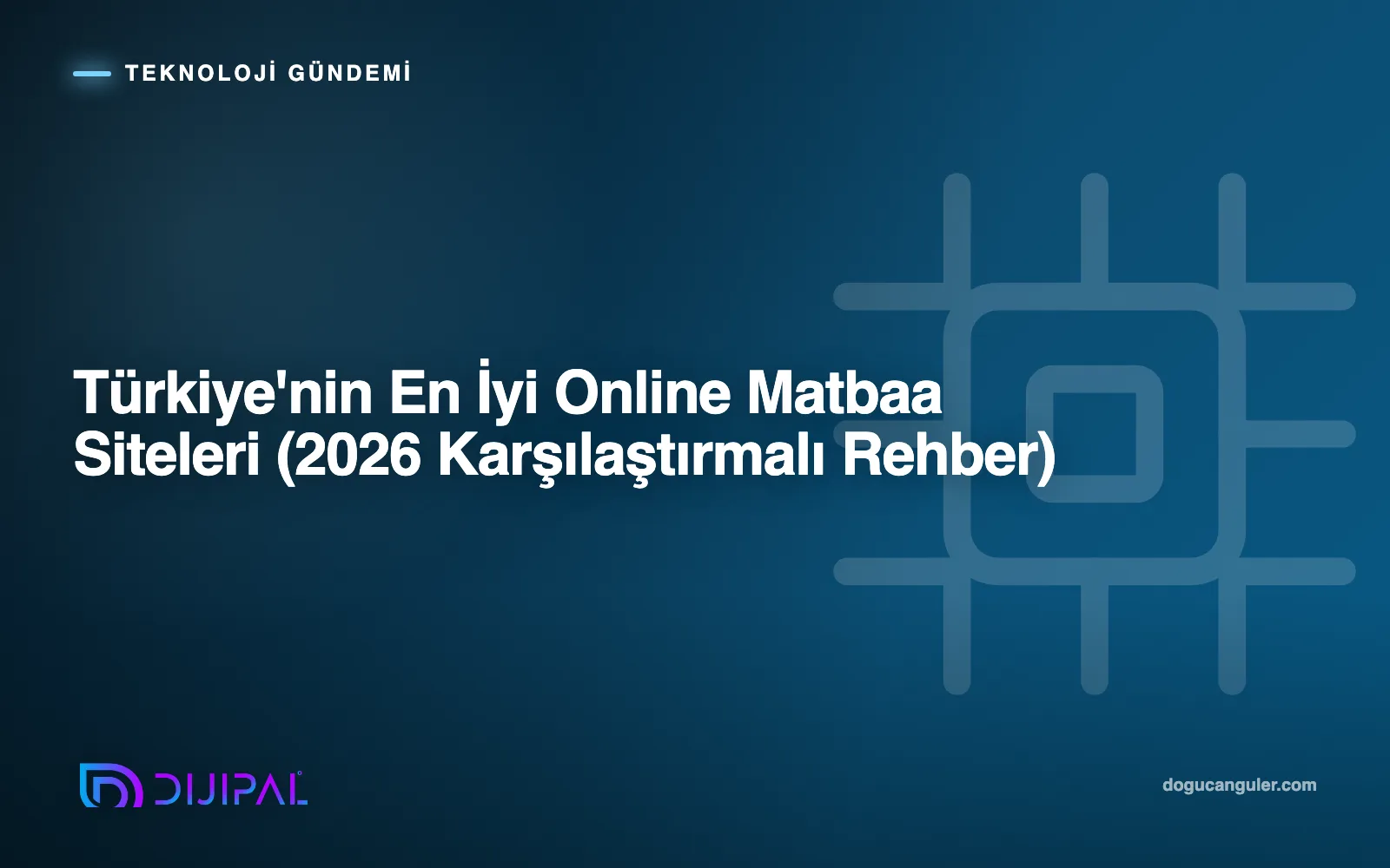 Türkiye'nin En İyi Online Matbaa Siteleri (2026 Karşılaştırmalı Rehber)