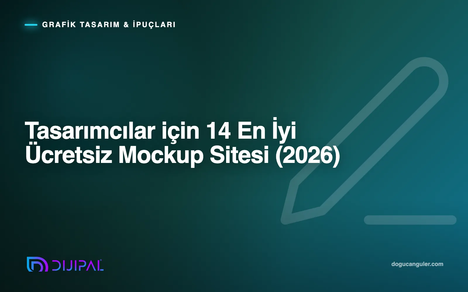 Tasarımcılar için 14 En İyi Ücretsiz Mockup Sitesi (2026)