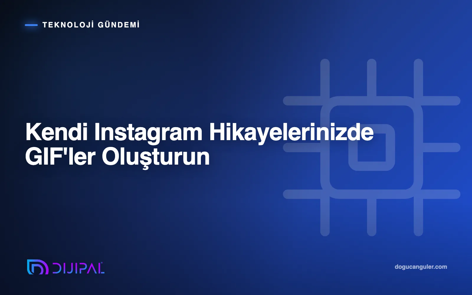 Kendi Instagram Hikayelerinizde GIF'ler Oluşturun