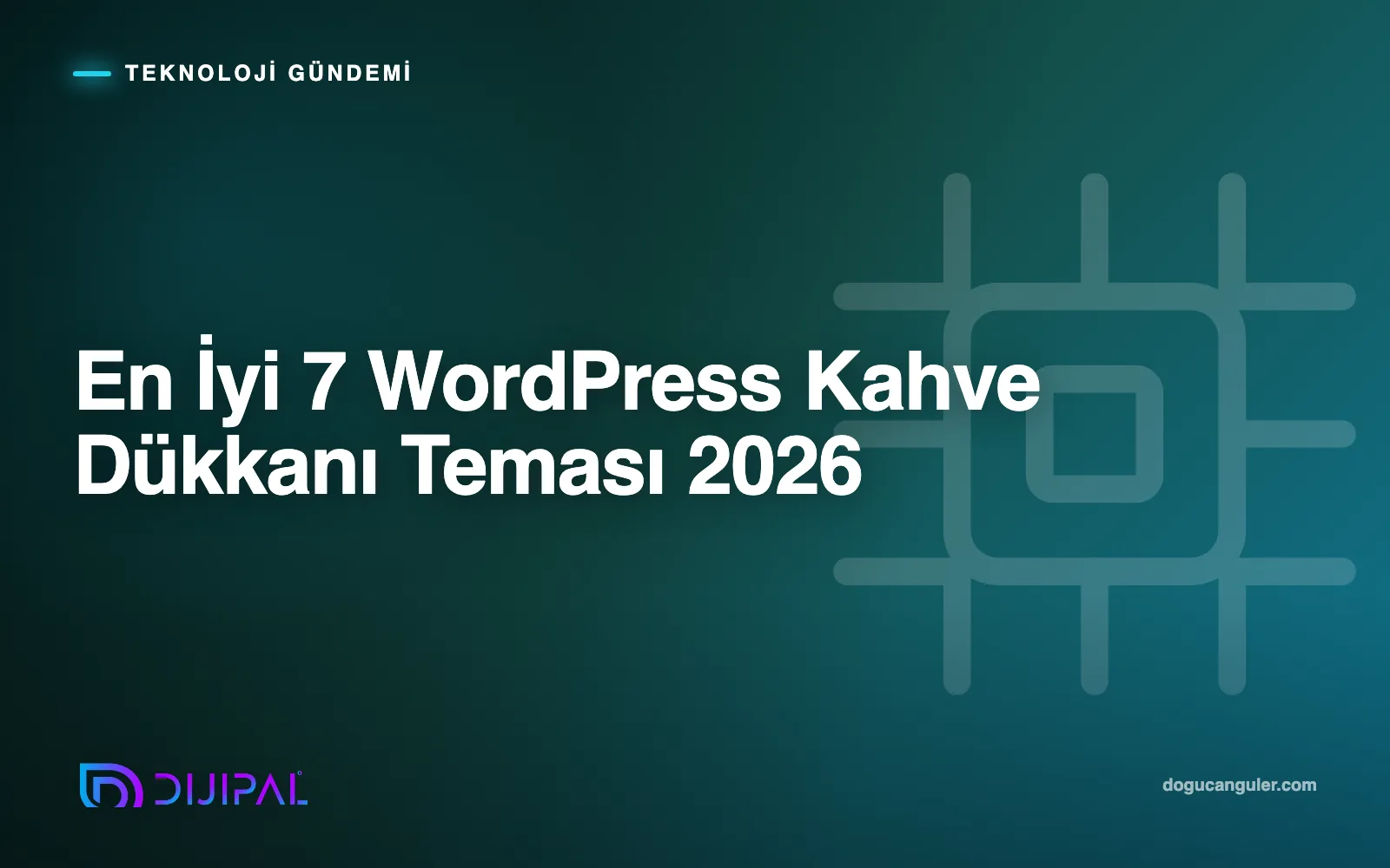 En İyi 7 WordPress Kahve Dükkanı Teması 2026