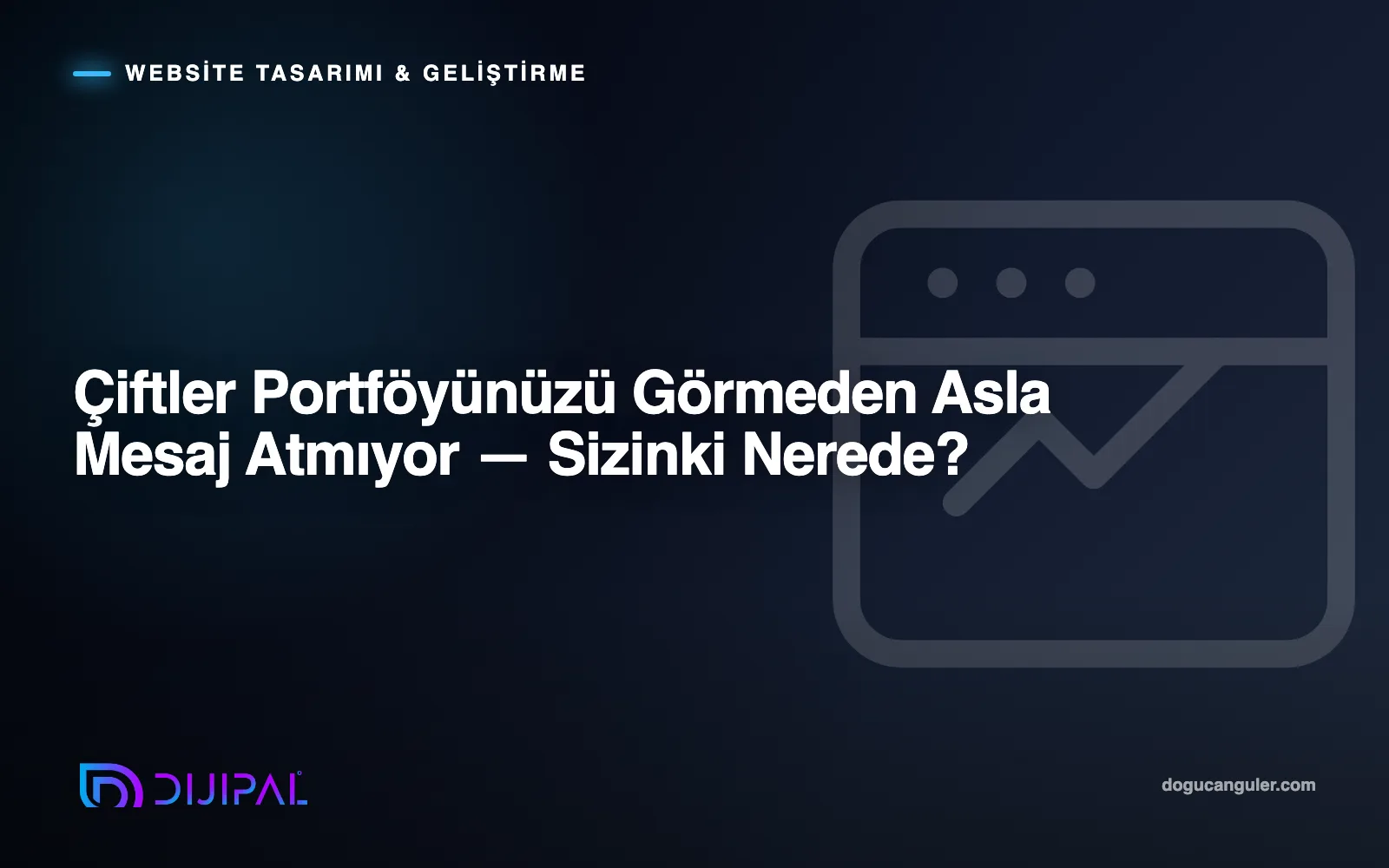 Çiftler Portföyünüzü Görmeden Asla Mesaj Atmıyor — Sizinki Nerede?