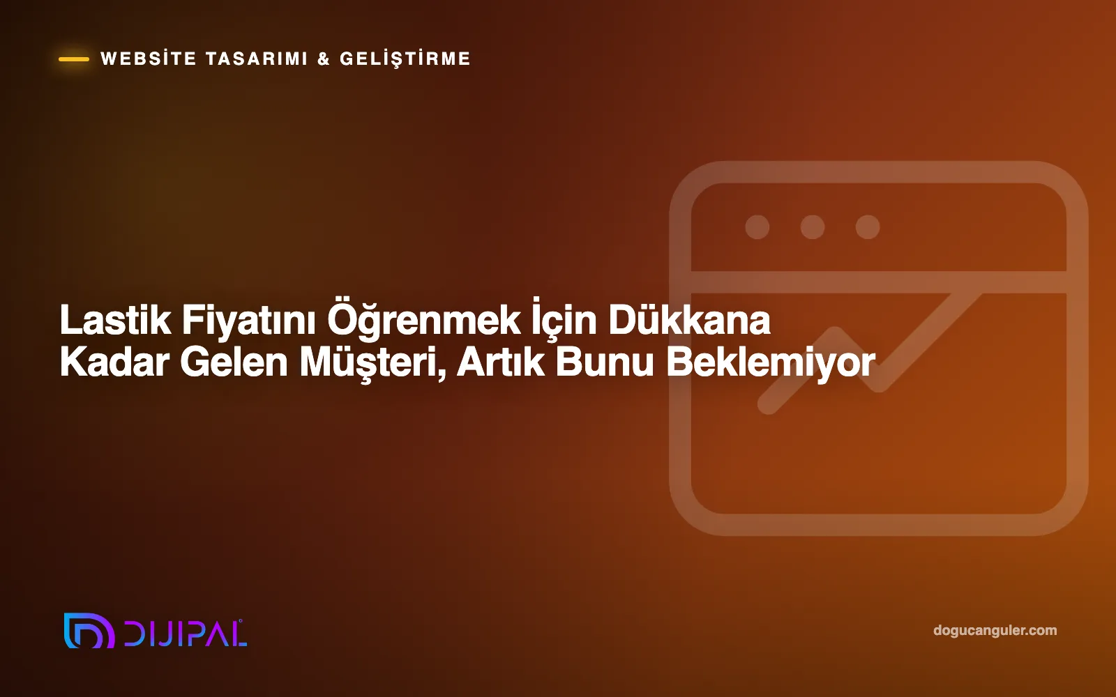 Lastik Fiyatını Öğrenmek İçin Dükkana Kadar Gelen Müşteri, Artık Bunu Beklemiyor