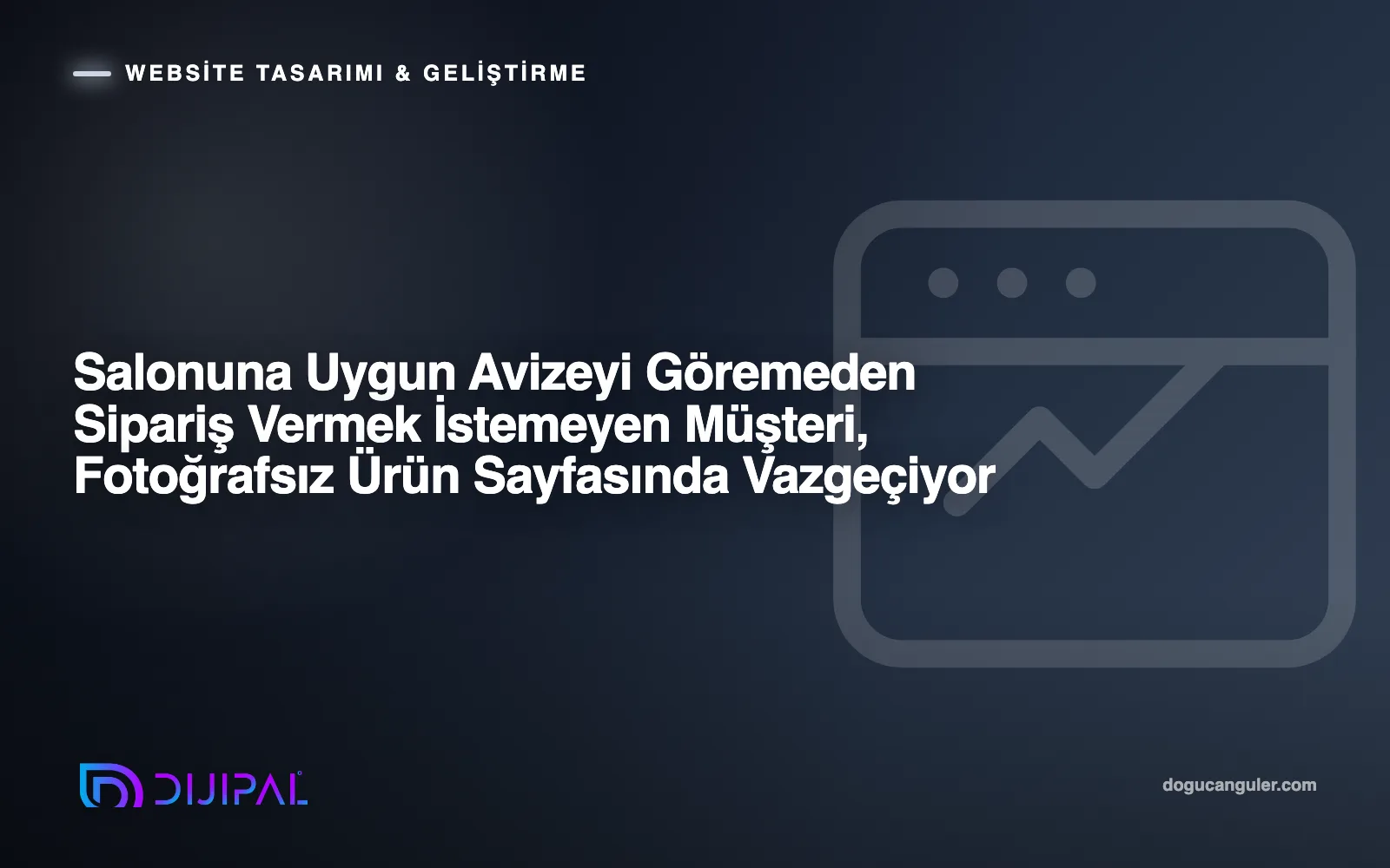 Salonuna Uygun Avizeyi Göremeden Sipariş Vermek İstemeyen Müşteri, Fotoğrafsız Ürün Sayfasında Vazgeçiyor