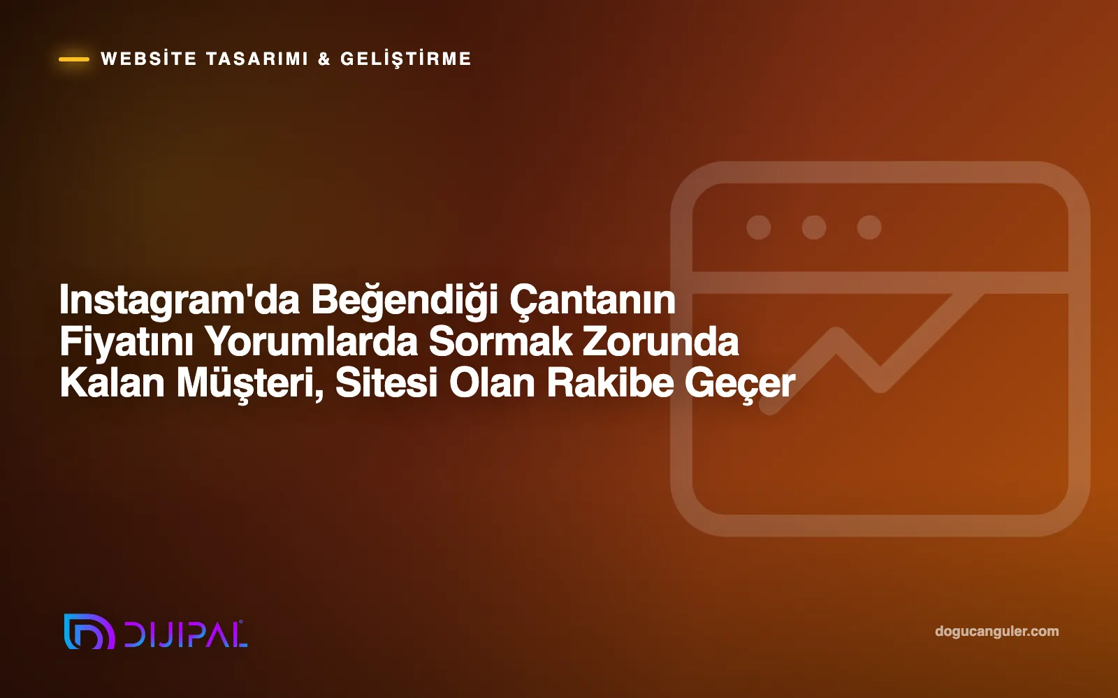 Instagram'da Beğendiği Çantanın Fiyatını Yorumlarda Sormak Zorunda Kalan Müşteri, Sitesi Olan Rakibe Geçer