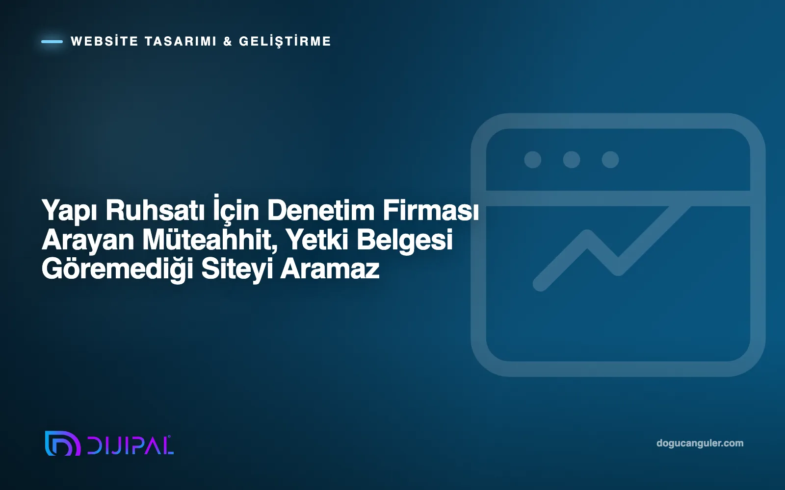 Yapı Ruhsatı İçin Denetim Firması Arayan Müteahhit, Yetki Belgesi Göremediği Siteyi Aramaz