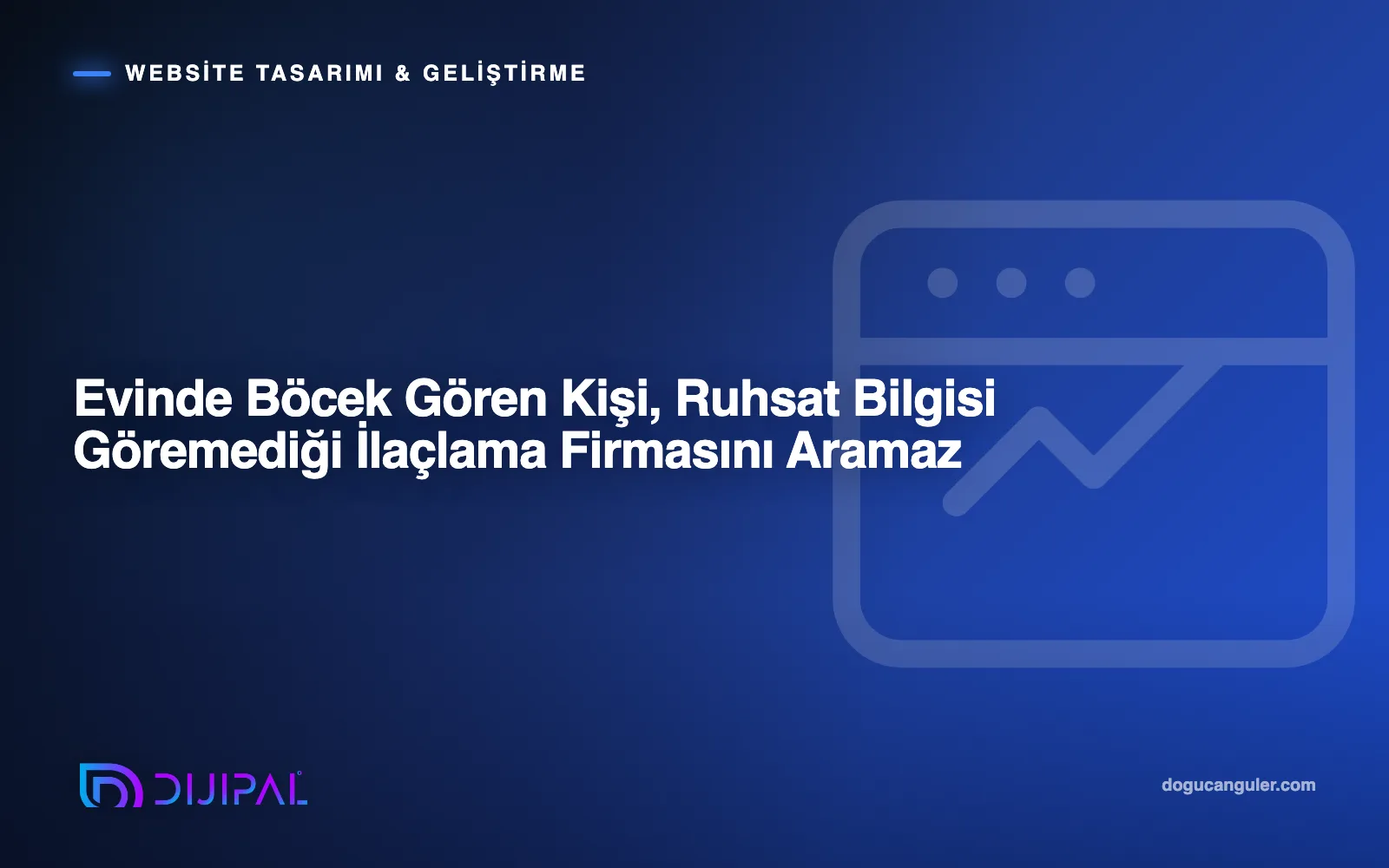 Evinde Böcek Gören Kişi, Ruhsat Bilgisi Göremediği İlaçlama Firmasını Aramaz