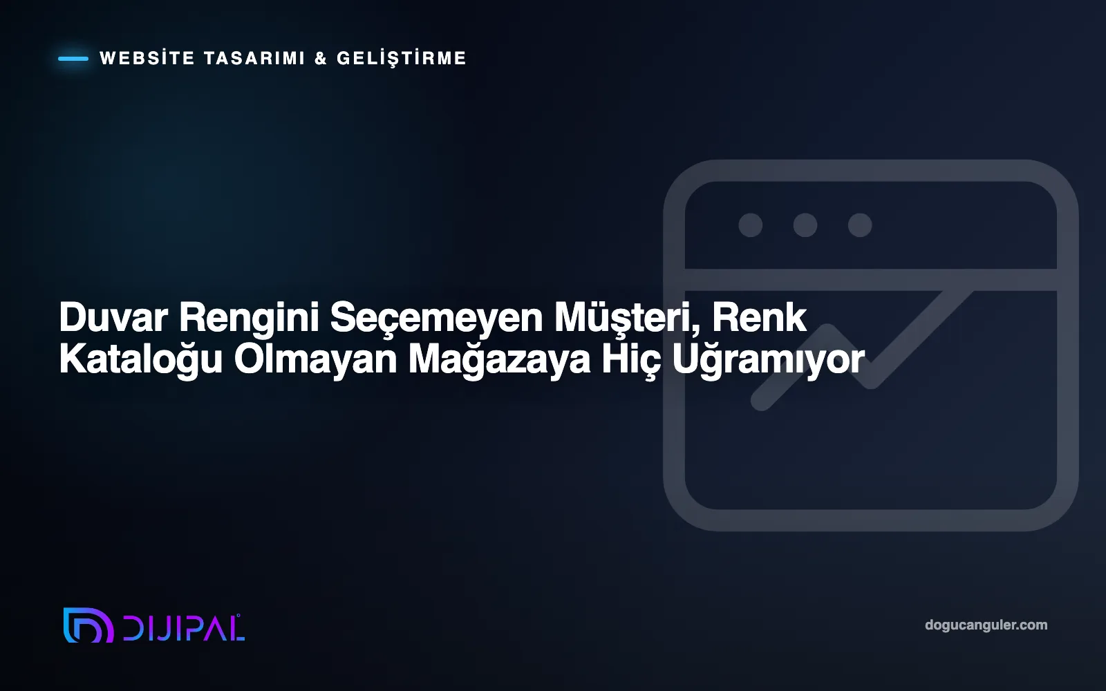 Duvar Rengini Seçemeyen Müşteri, Renk Kataloğu Olmayan Mağazaya Hiç Uğramıyor