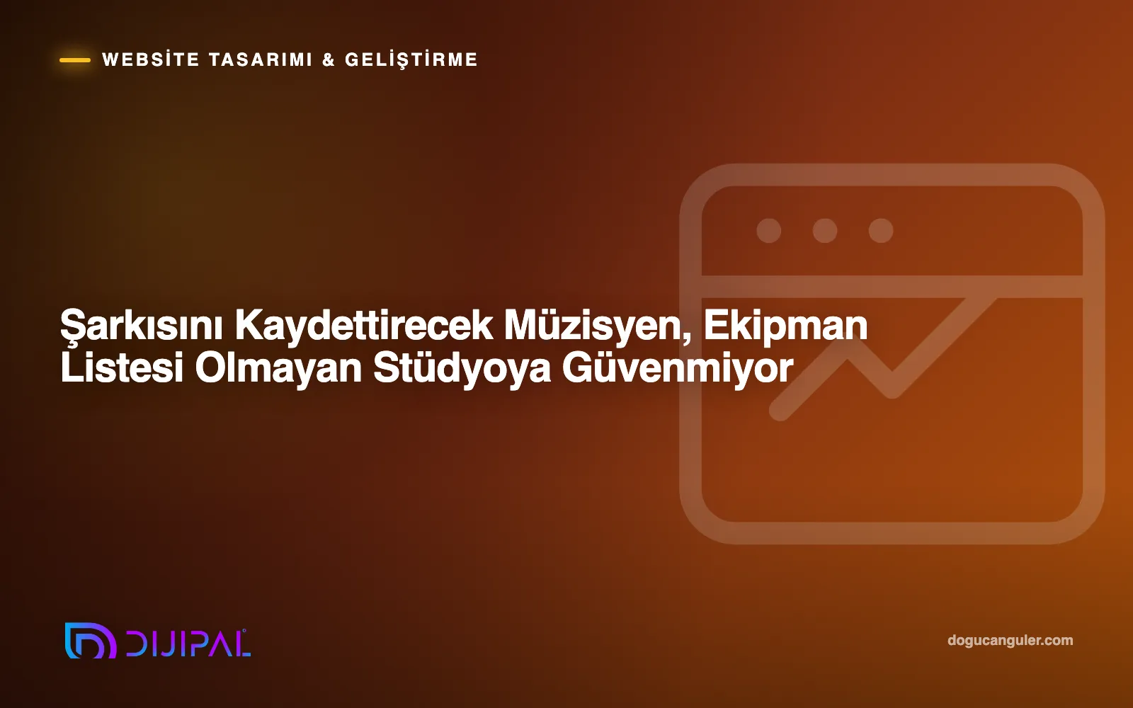 Şarkısını Kaydettirecek Müzisyen, Ekipman Listesi Olmayan Stüdyoya Güvenmiyor
