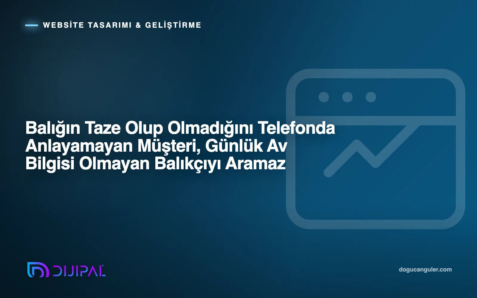 Balığın Taze Olup Olmadığını Telefonda Anlayamayan Müşteri, Günlük Av Bilgisi Olmayan Balıkçıyı Aramaz