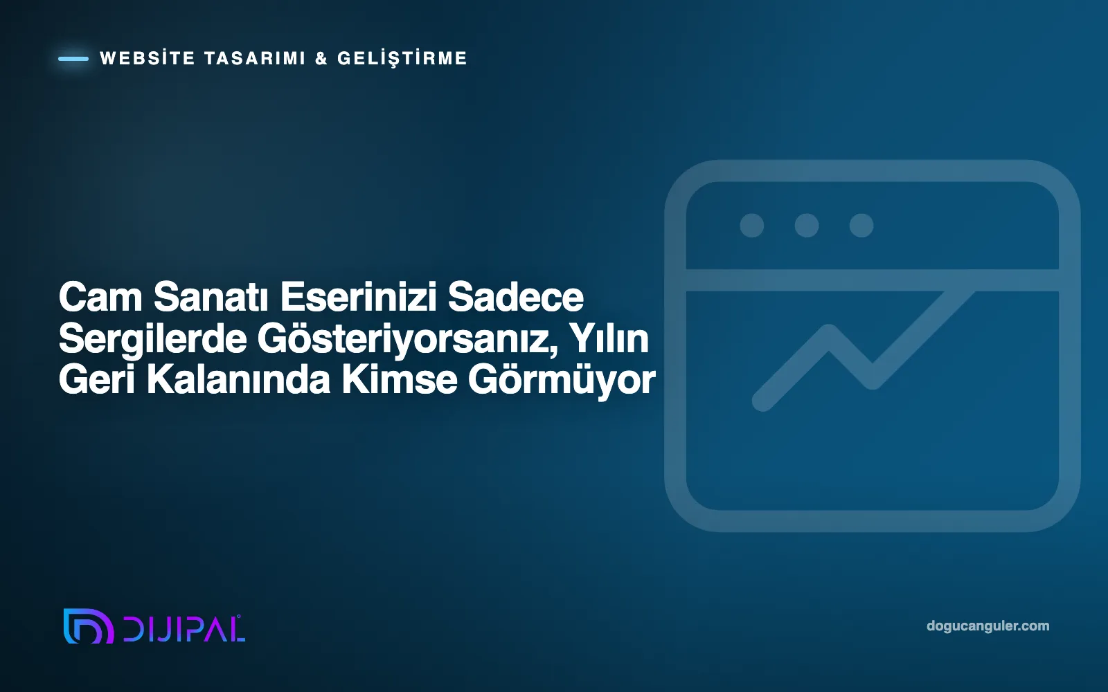 Cam Sanatı Eserinizi Sadece Sergilerde Gösteriyorsanız, Yılın Geri Kalanında Kimse Görmüyor