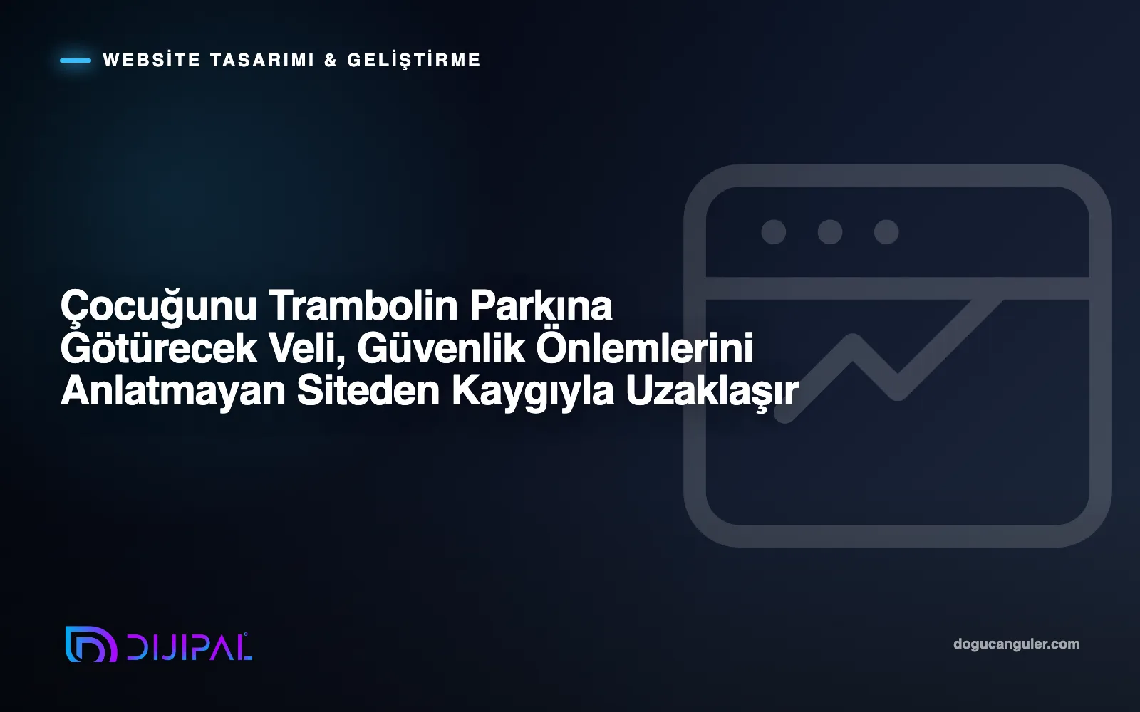 Çocuğunu Trambolin Parkına Götürecek Veli, Güvenlik Önlemlerini Anlatmayan Siteden Kaygıyla Uzaklaşır
