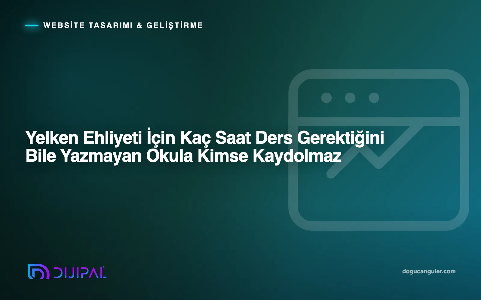 Yelken Ehliyeti İçin Kaç Saat Ders Gerektiğini Bile Yazmayan Okula Kimse Kaydolmaz