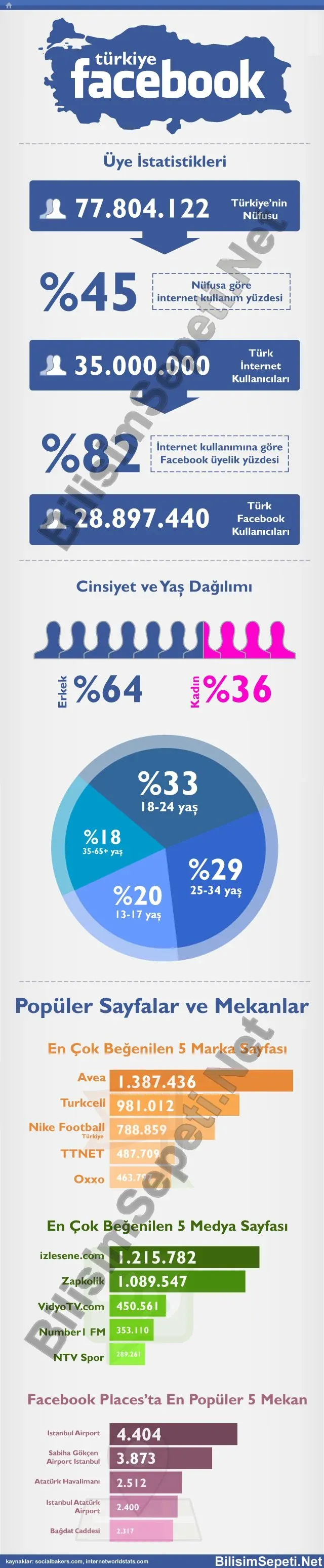 Facebook's Turkey Infographic