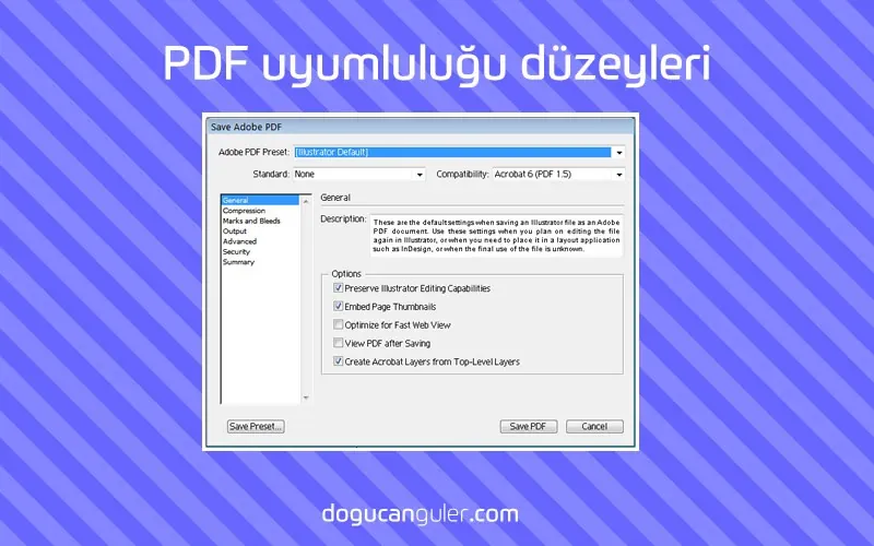 PDF Compatibility Levels