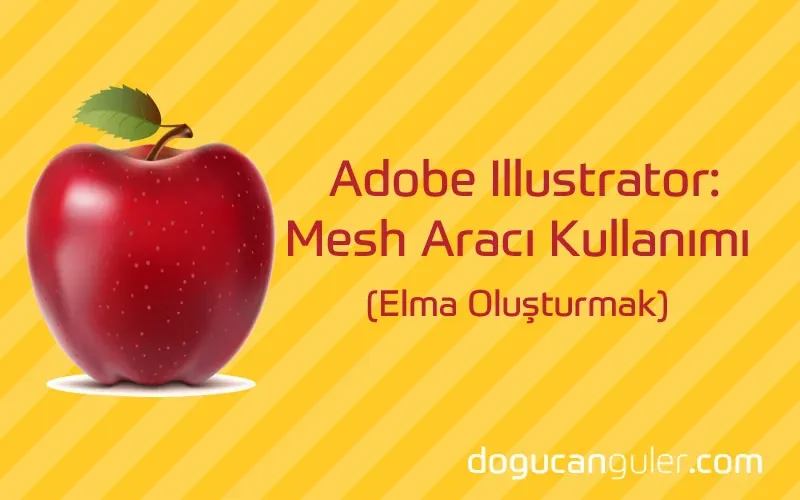 Adobe Illustrator: How to Use the Mesh Tool (Creating an Apple)
