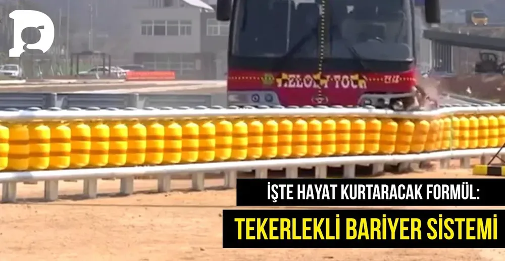 Daha Güvenli Yollar İçin Tasarlandı: Tekerlekli Bariyer Sistemi