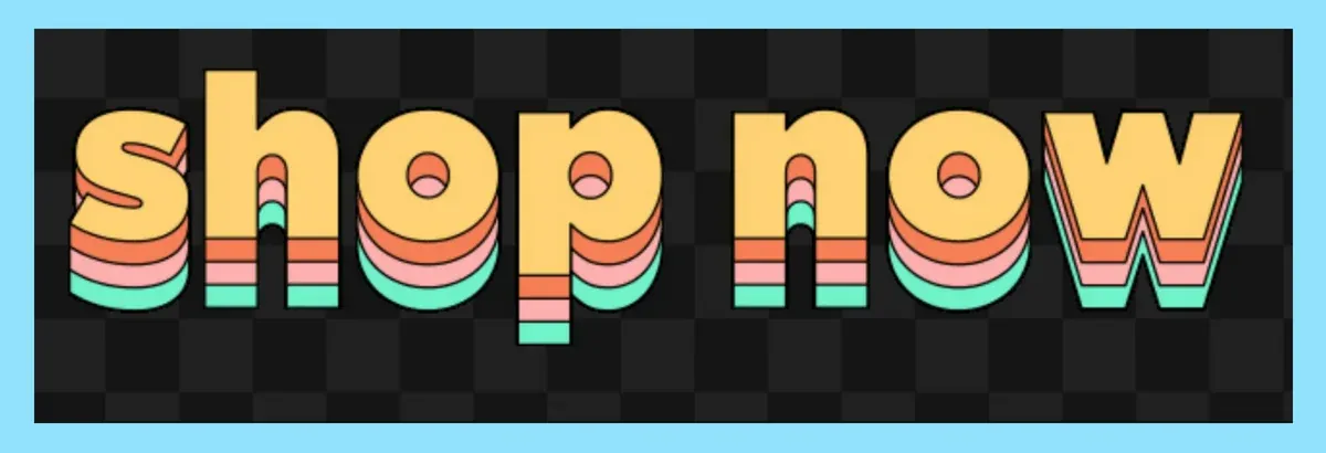 Example of a GIF sticker with a transparent background