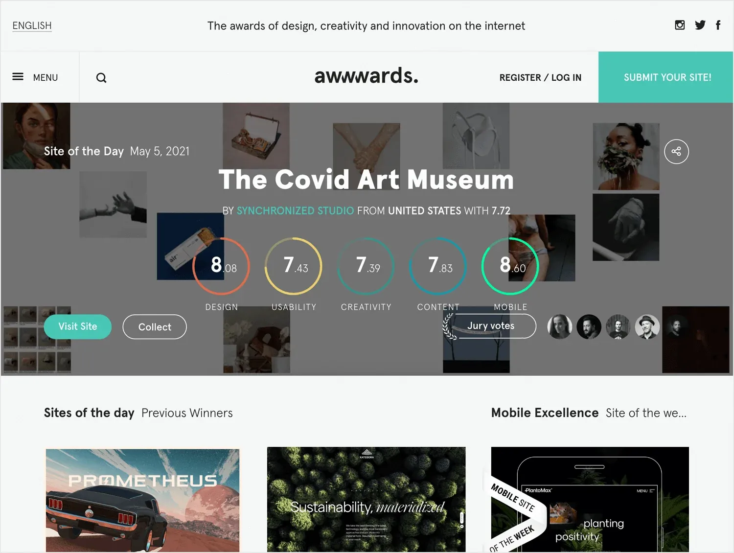 en iyi web tasarım blogları - Awwwards