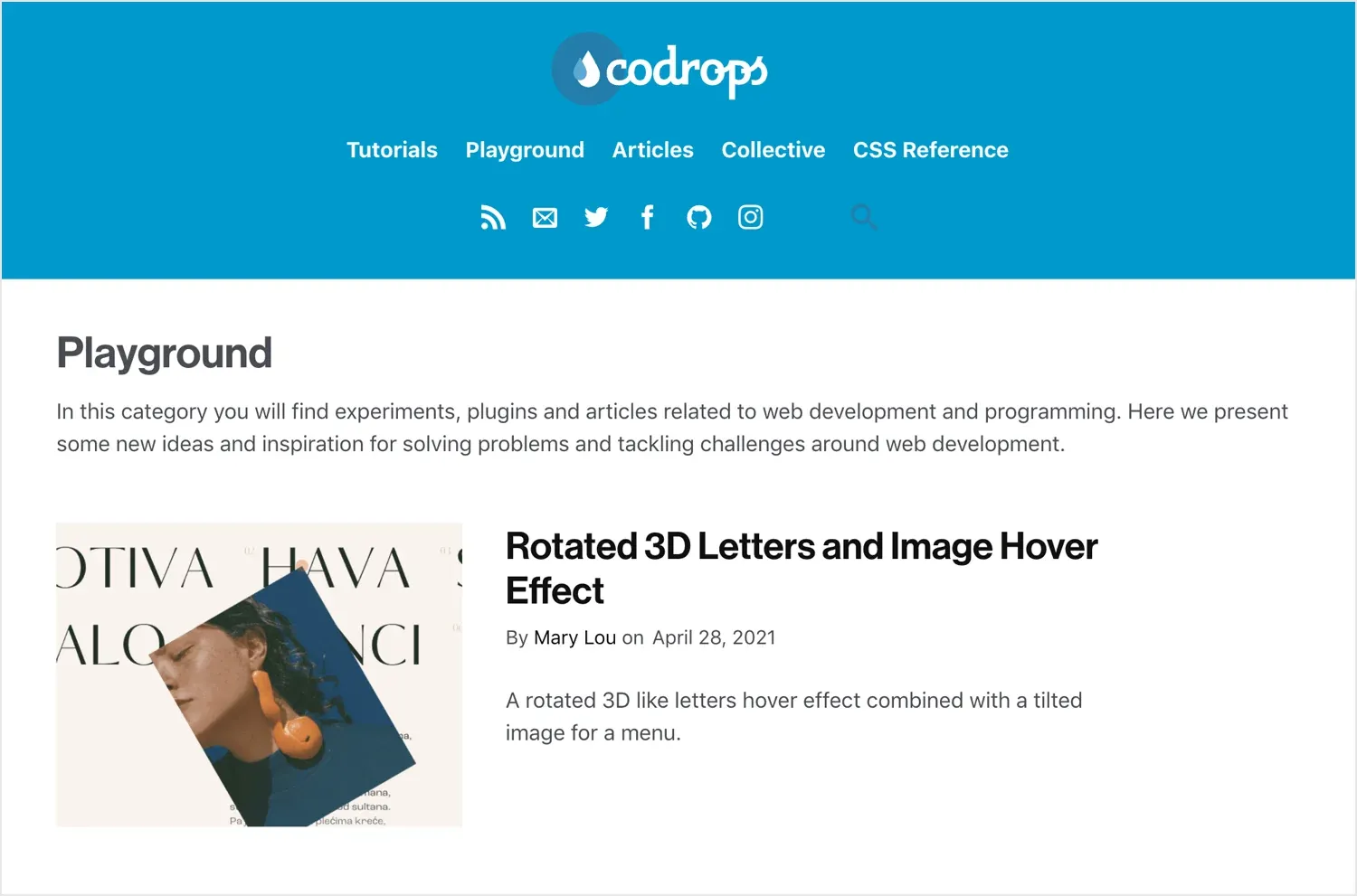 en iyi web tasarım blogları - Codrops
