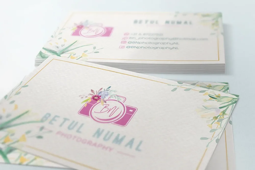 Business Card Design - Betul Numal görsel 2