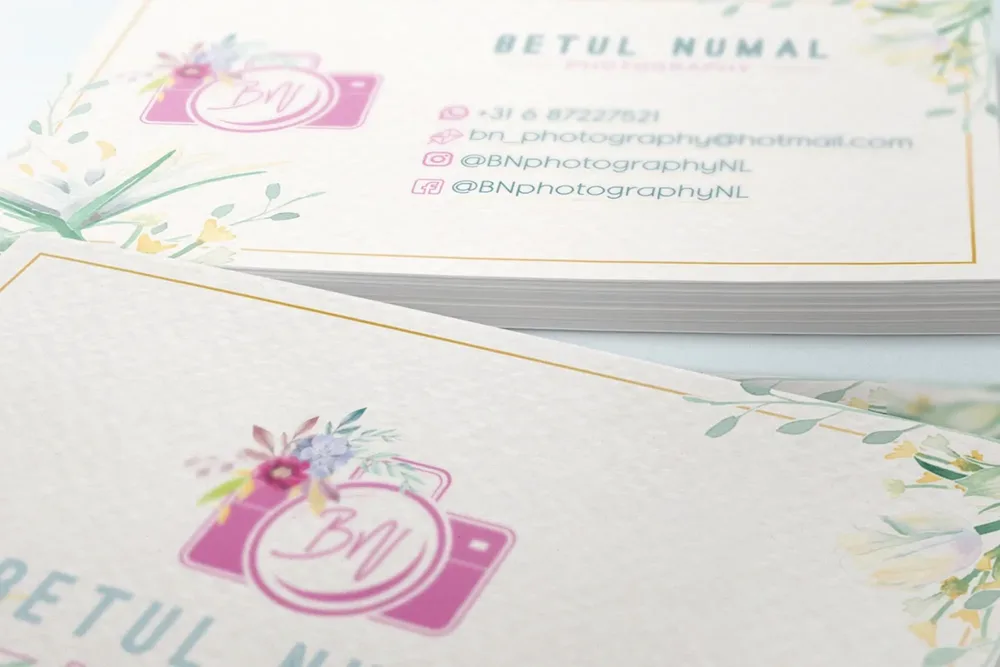Business Card Design - Betul Numal görsel 3