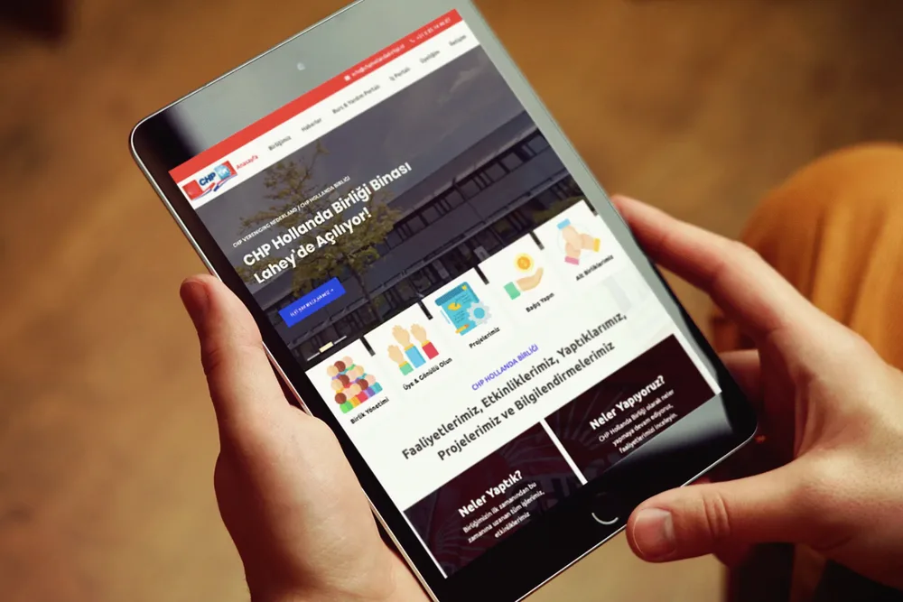 CHP Netherlands - Politic Website