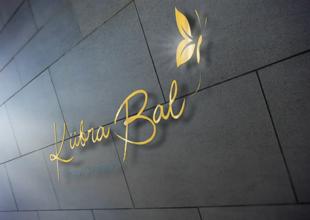 Dietician Kübra Bal Logo Design görsel 1