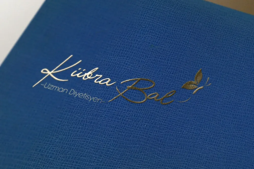 Dietician Kübra Bal Logo Design görsel 2