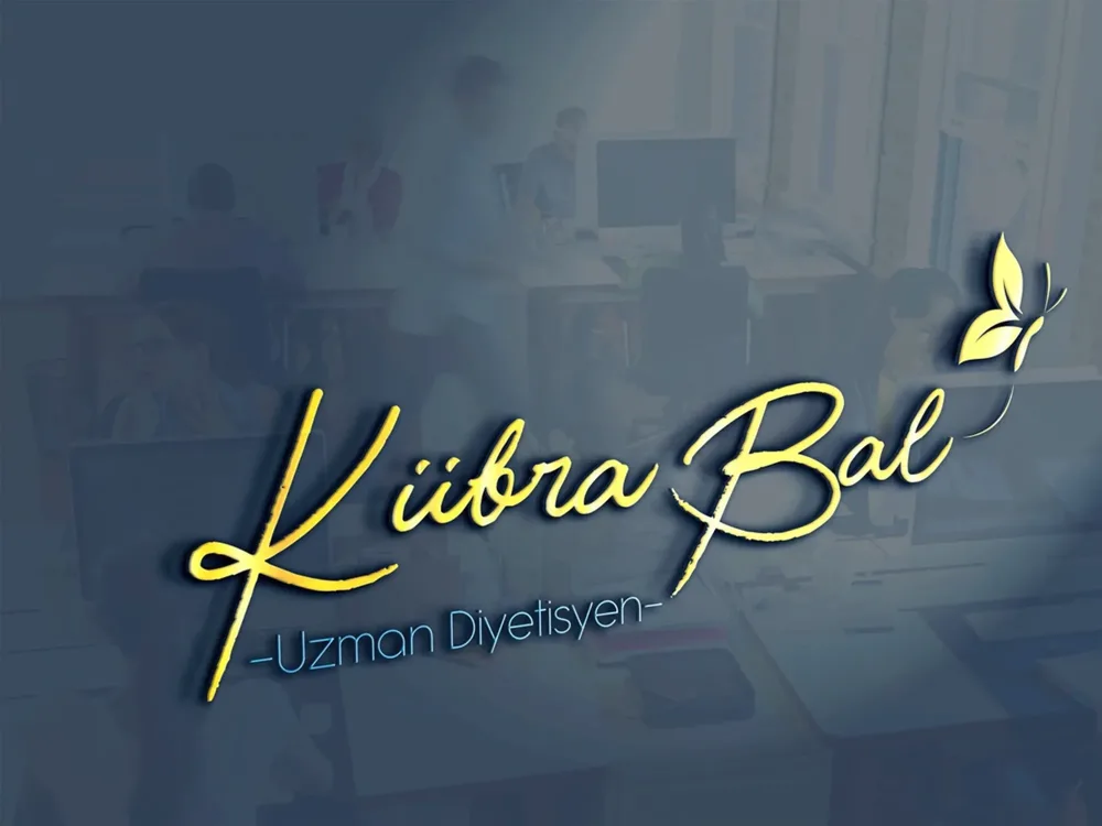 Dietician Kübra Bal Logo Design görsel 3