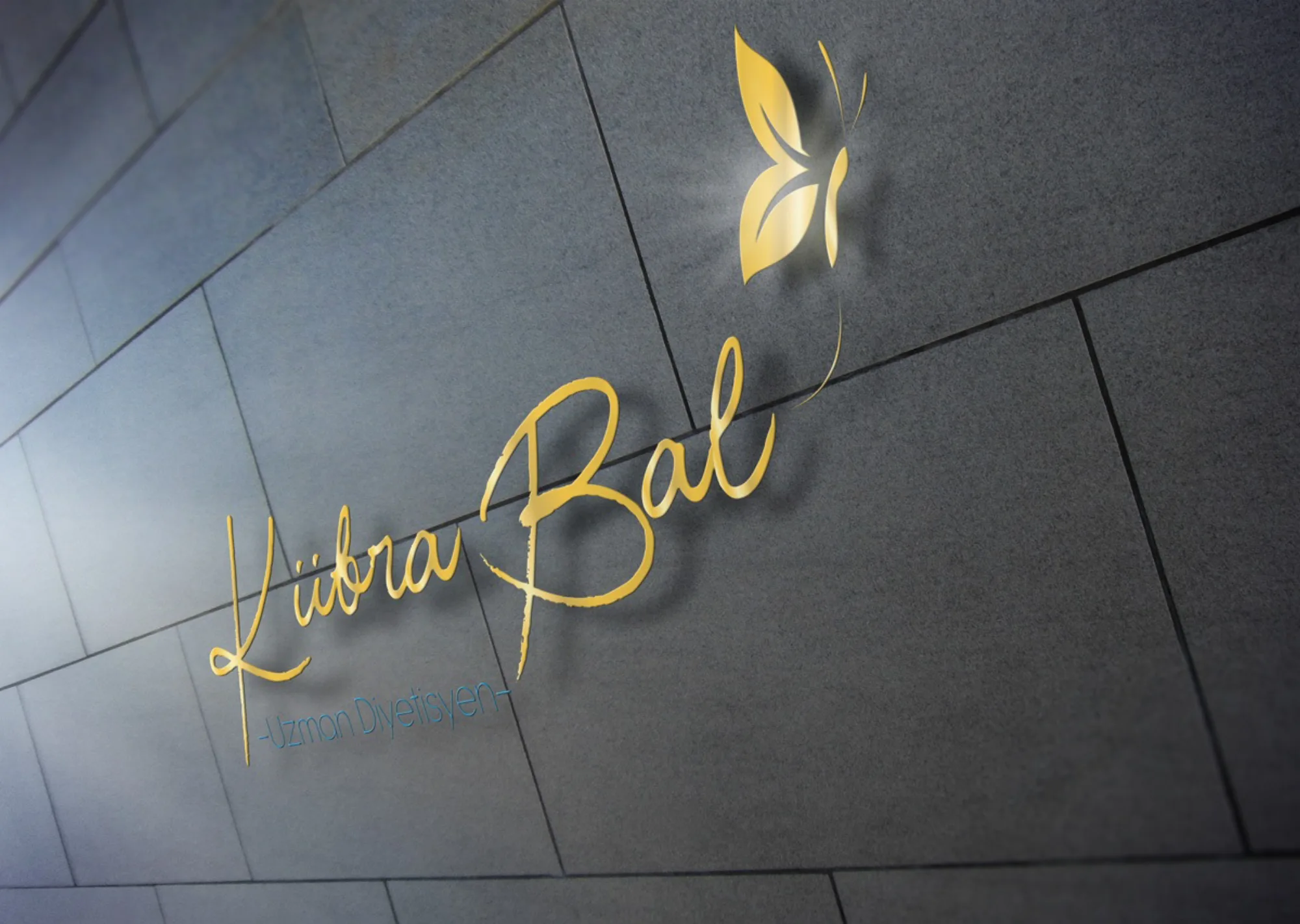 Dietician Kübra Bal Logo Design