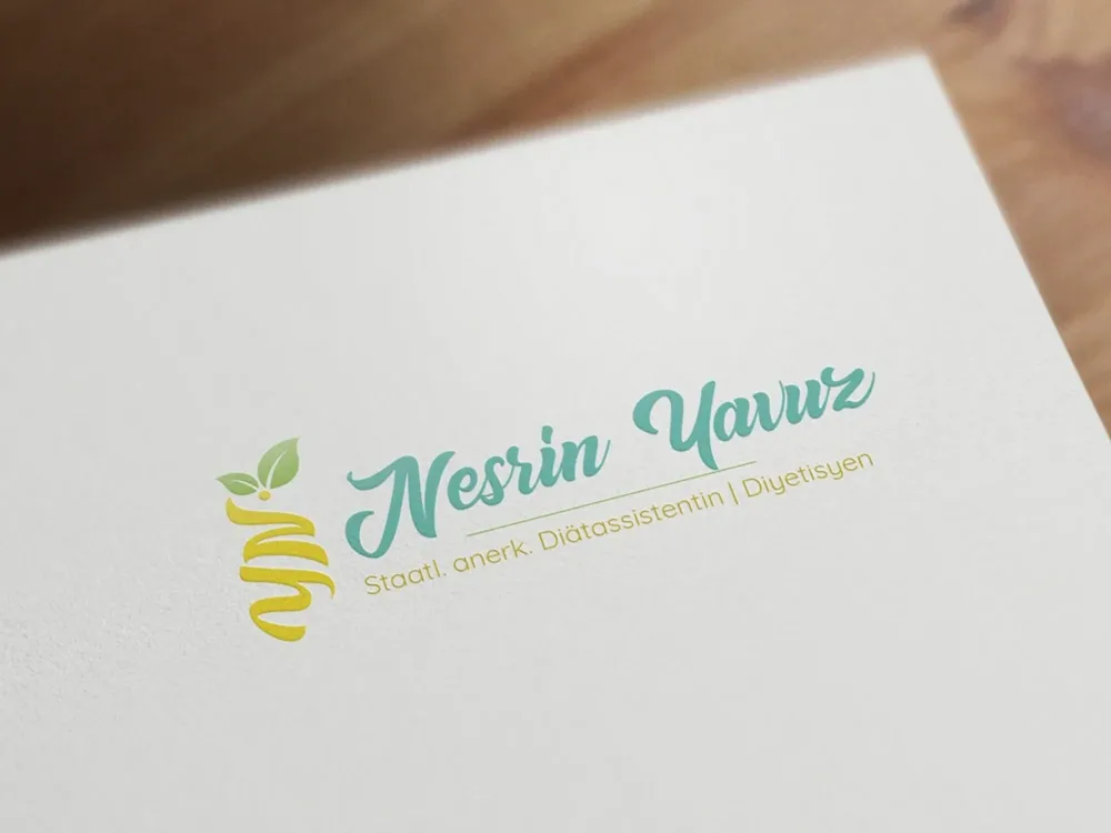 Dietician Nesrin Yavuz - Logo Design görsel 2