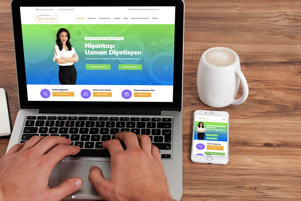 Dietitian Ayşe G. Güven - Website Design
