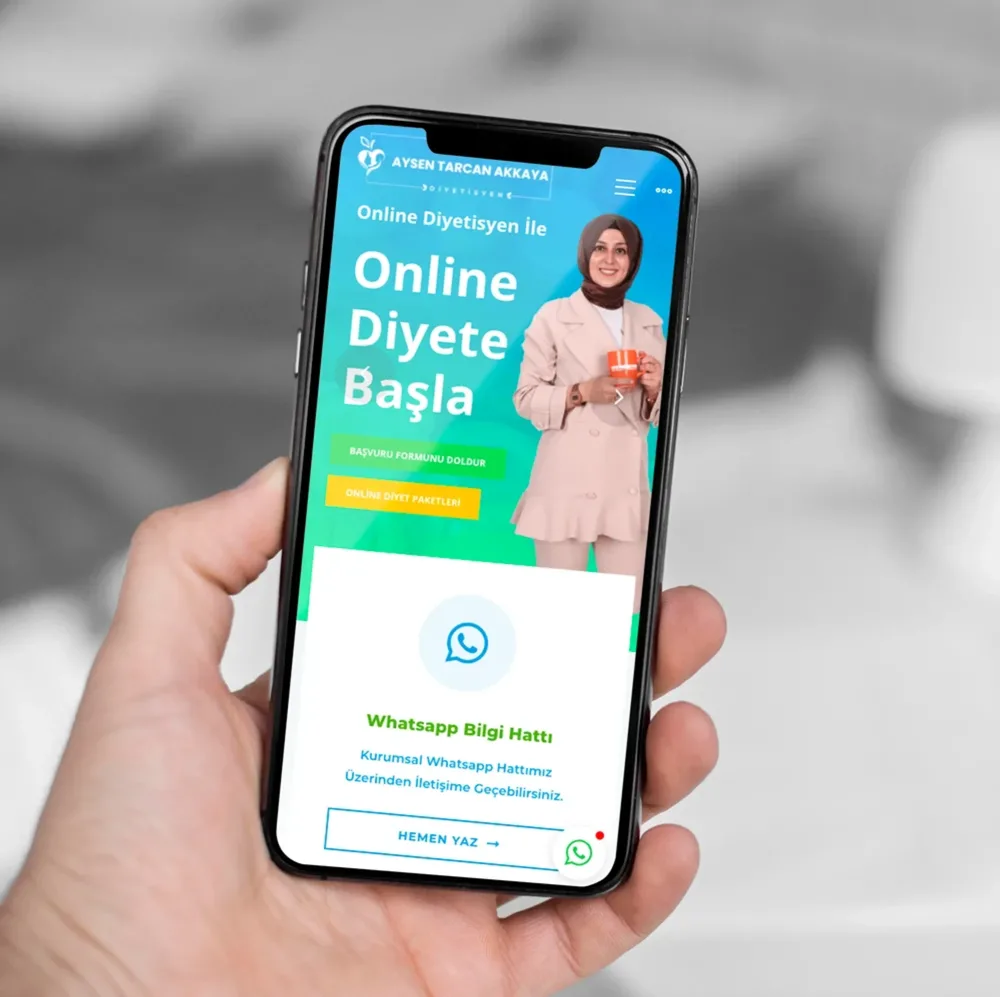 Dietitian Aysen T. A. - Dietitian Website görsel 1