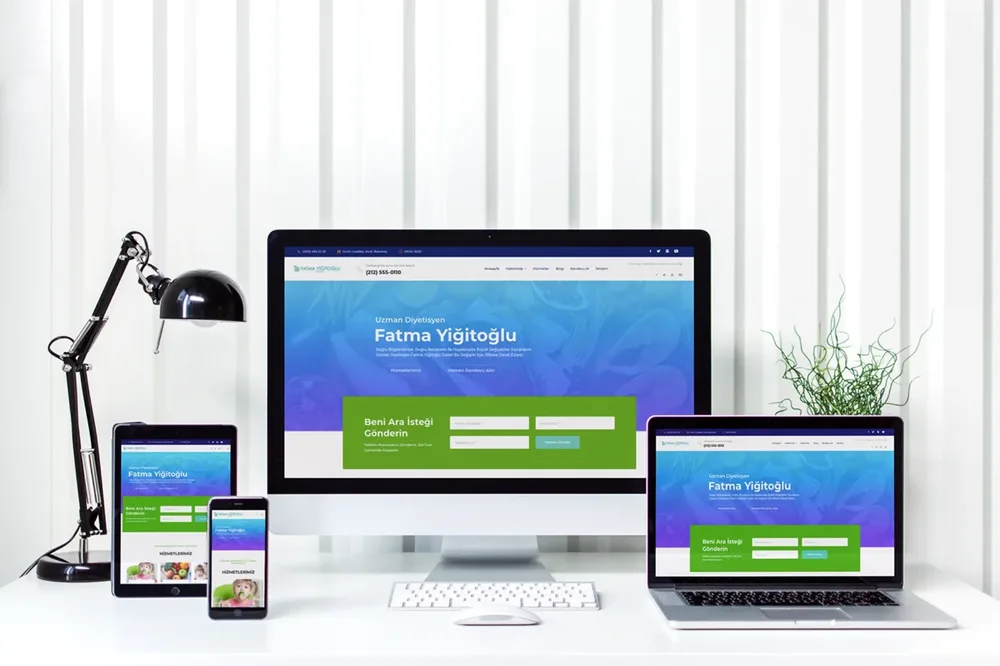 Dietitian Fatma Y. - Online Diet Website görsel 1