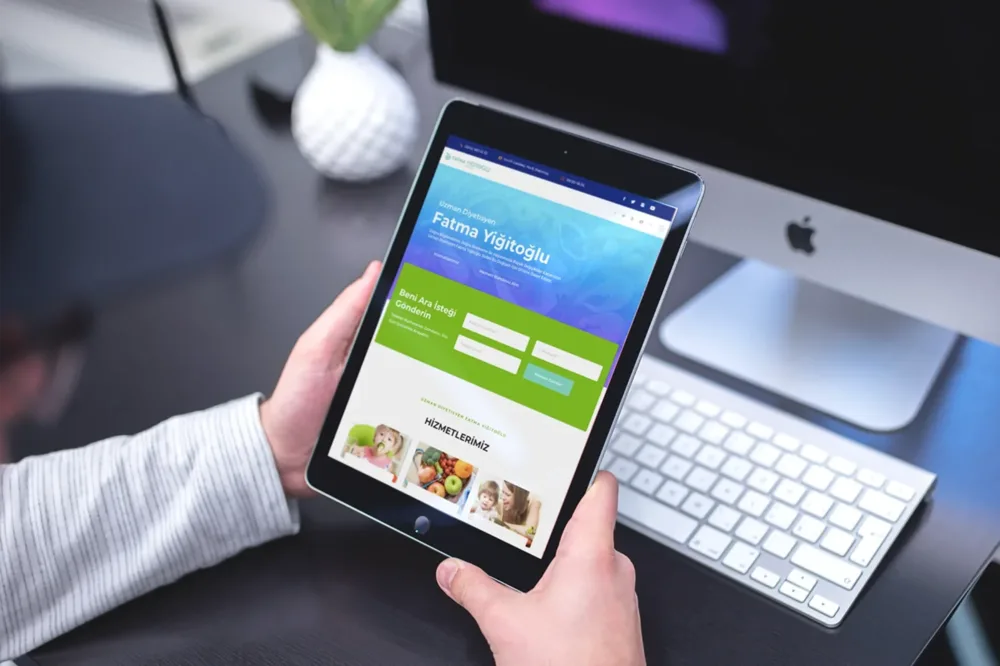 Dietitian Fatma Y. - Online Diet Website görsel 3