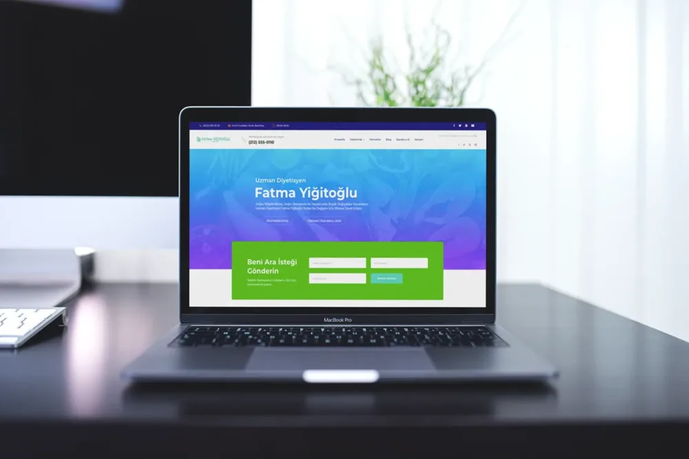 Dietitian Fatma Y. - Online Diet Website görsel 4