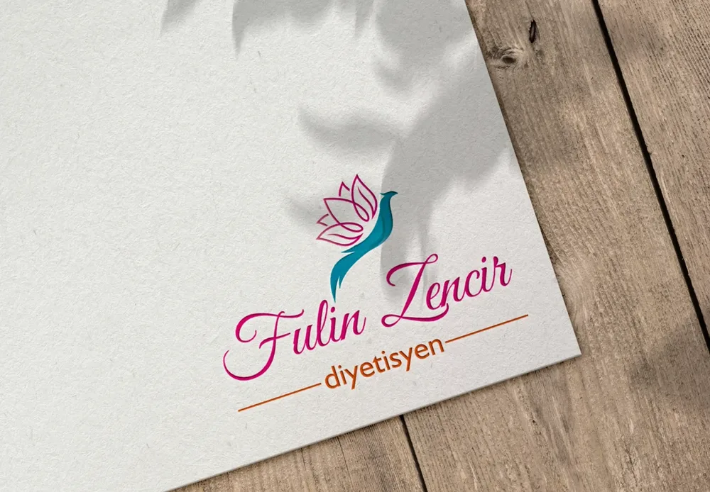 Dietitian Fulin Z. - Logo Design görsel 3