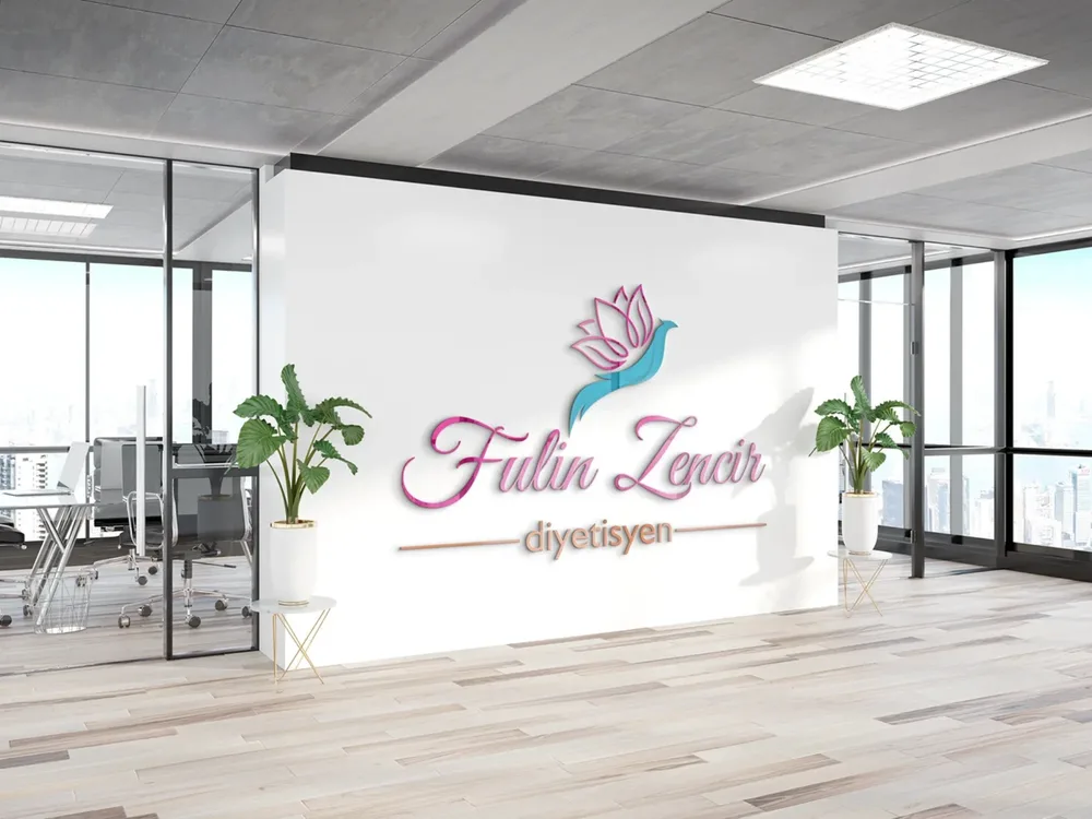Dietitian Fulin Z. - Logo Design görsel 4